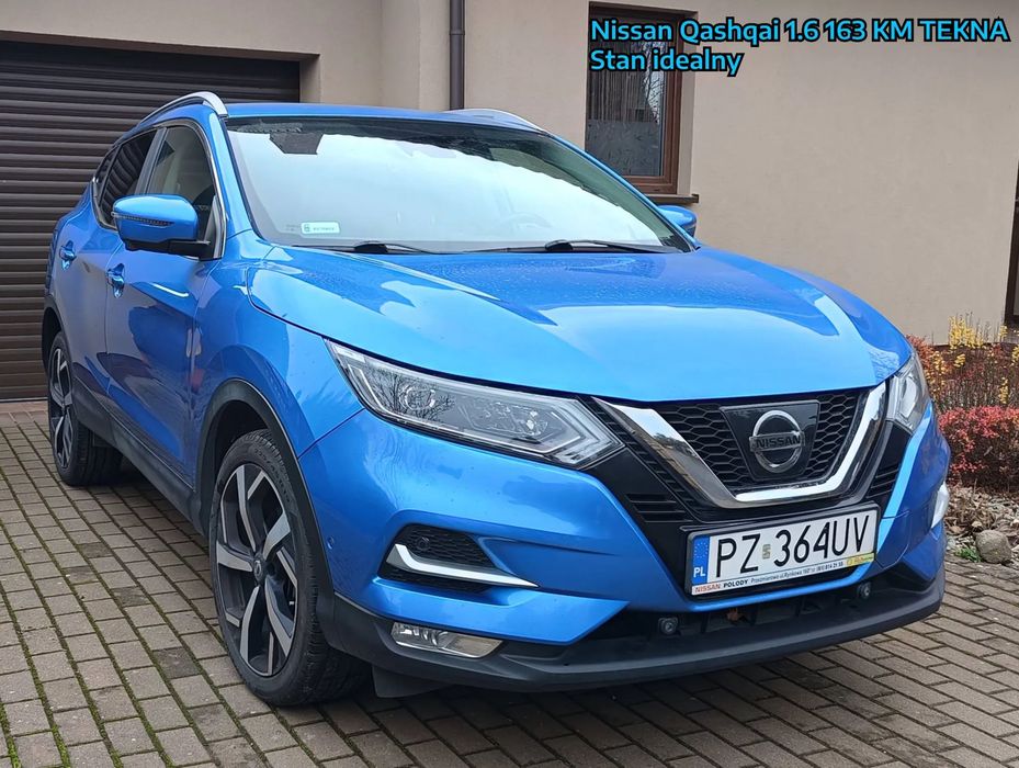 Nissan Qashqai Nissan Qashqai 1.6 163 KM TEKNA | Bezwypadkowy | ASO | Garażowany |