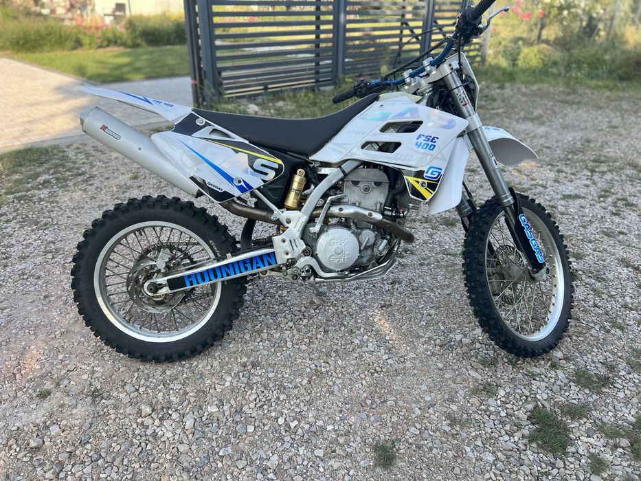 Motocykl enduro/cross gas gas fse 450 wtrysk rozrusznik papiery