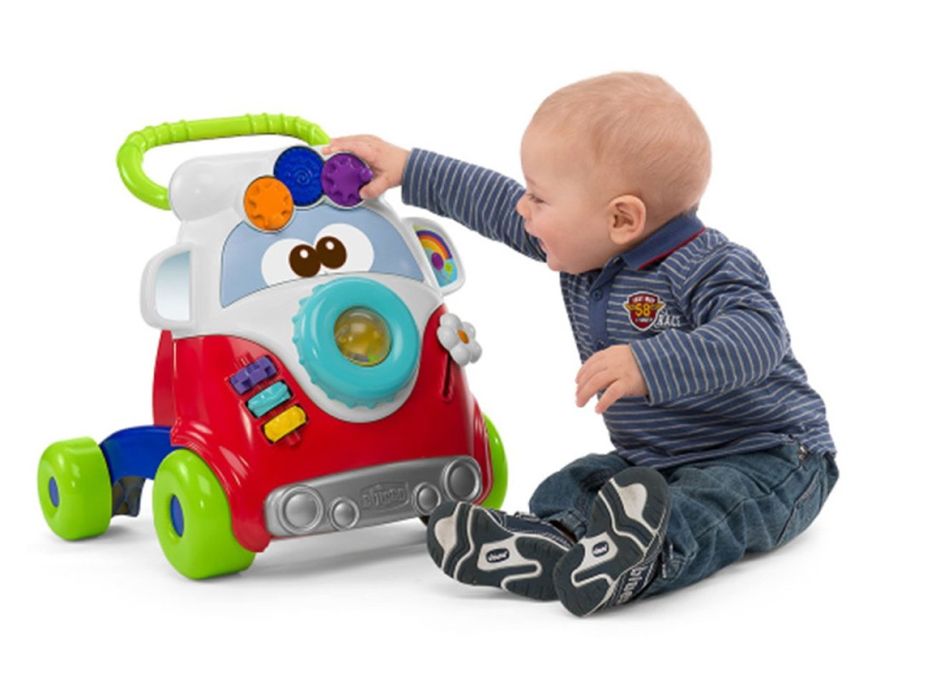 Chicco ходунки 2-в-1  Happy Hippy Walker, каталка, штовхачі