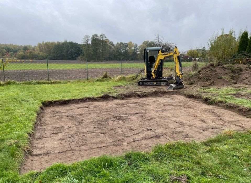 Usługi Minikoparką Wywrotka roboty ziemne koparka koparko ładowarka