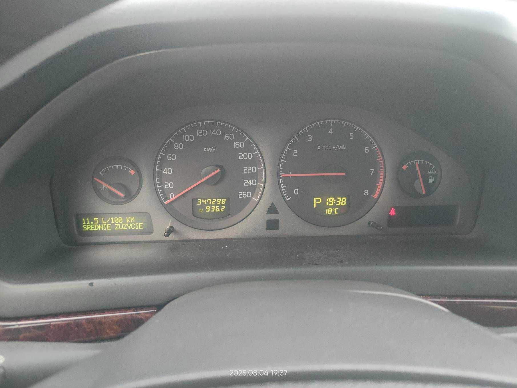 Volvo S80 2.4T 200 KM Automat  LPG  Bogate wyposażenie  Doinwestowane