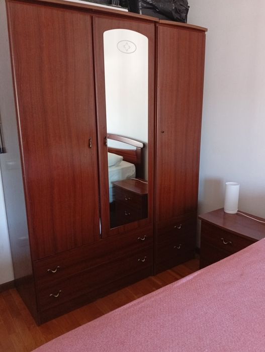 Guarda roupa cômoda cama