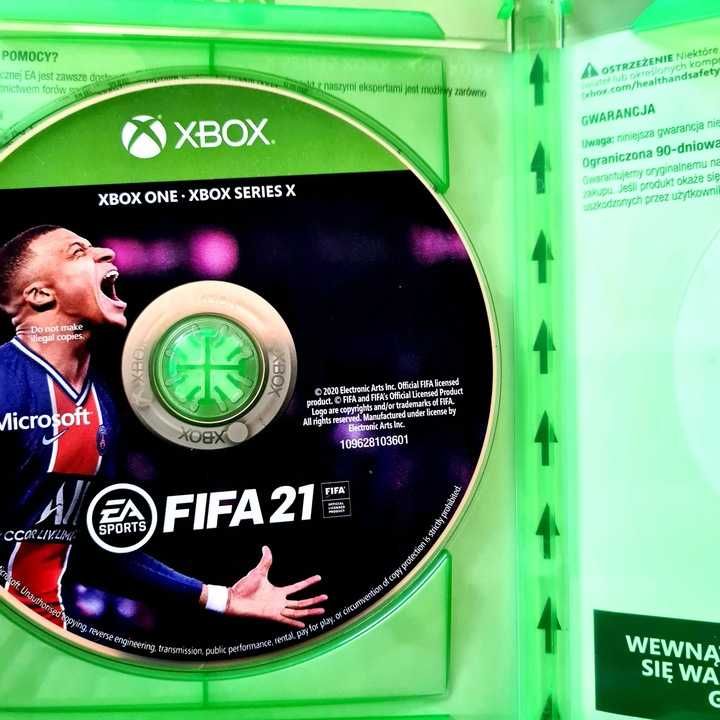 Fifa 21 PL Polski Dubbing Xbox One 2021 Komentarz