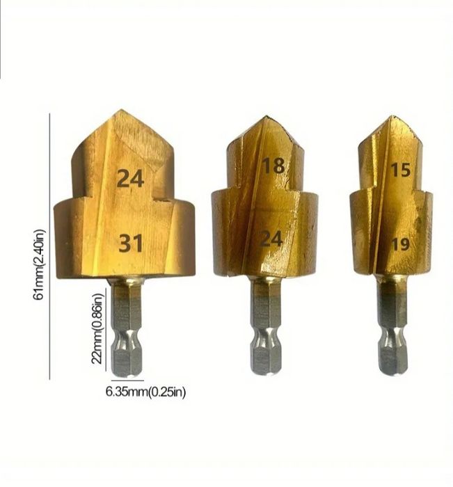 Набір сверл для труб