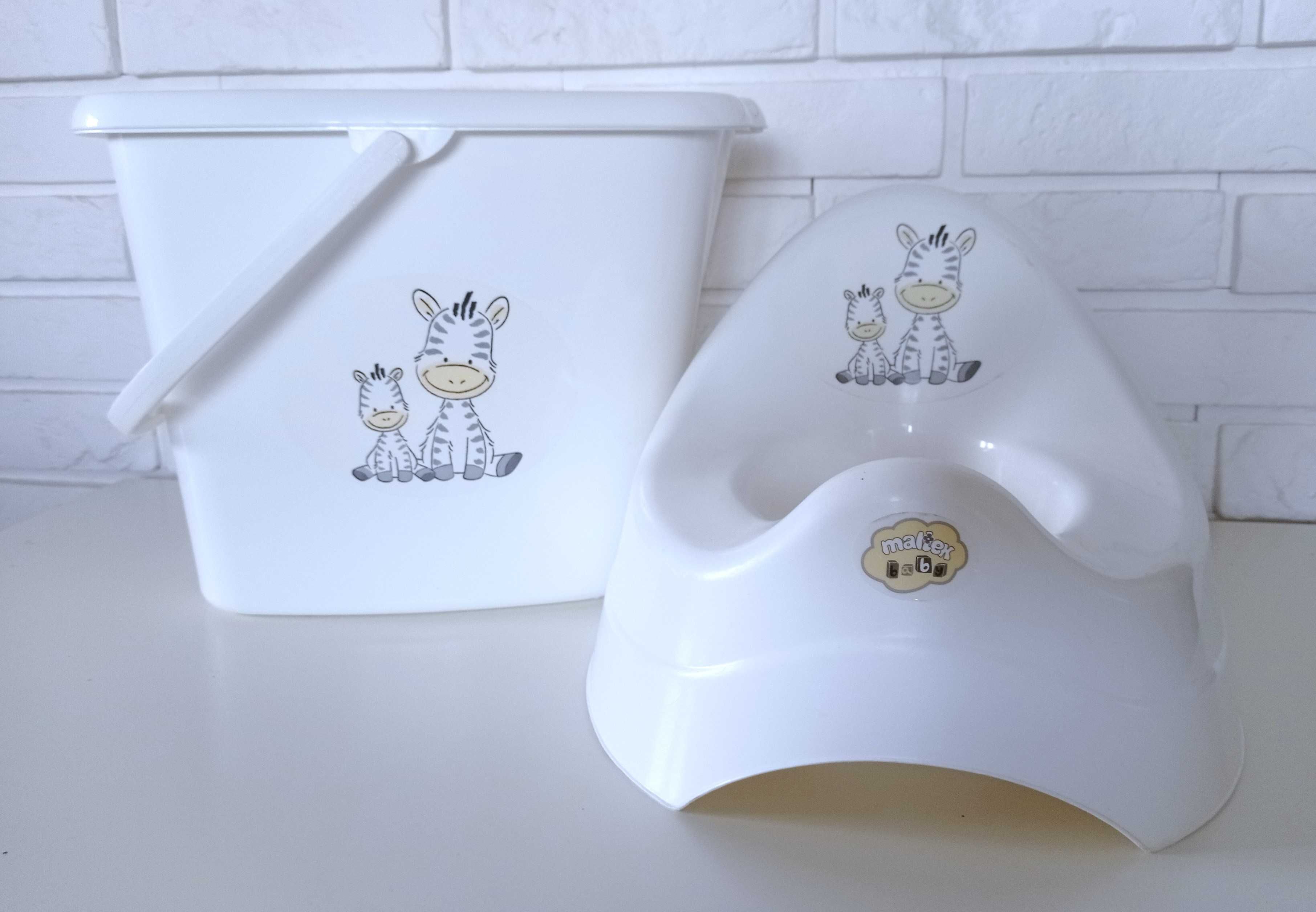 Zestaw kąpielowy Maltex Zebra 10 części