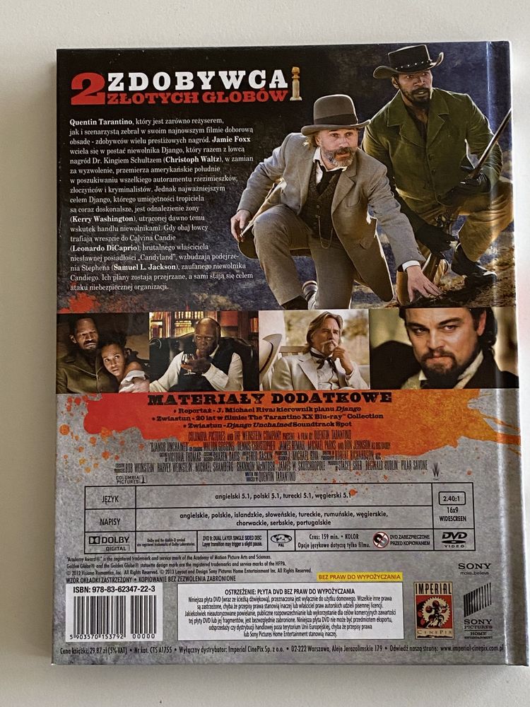 Django DVD film Sony Picture