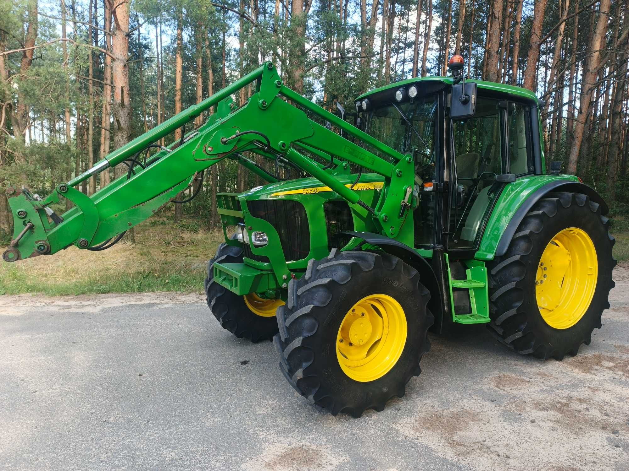 John Deere 6320 ładowacz 651