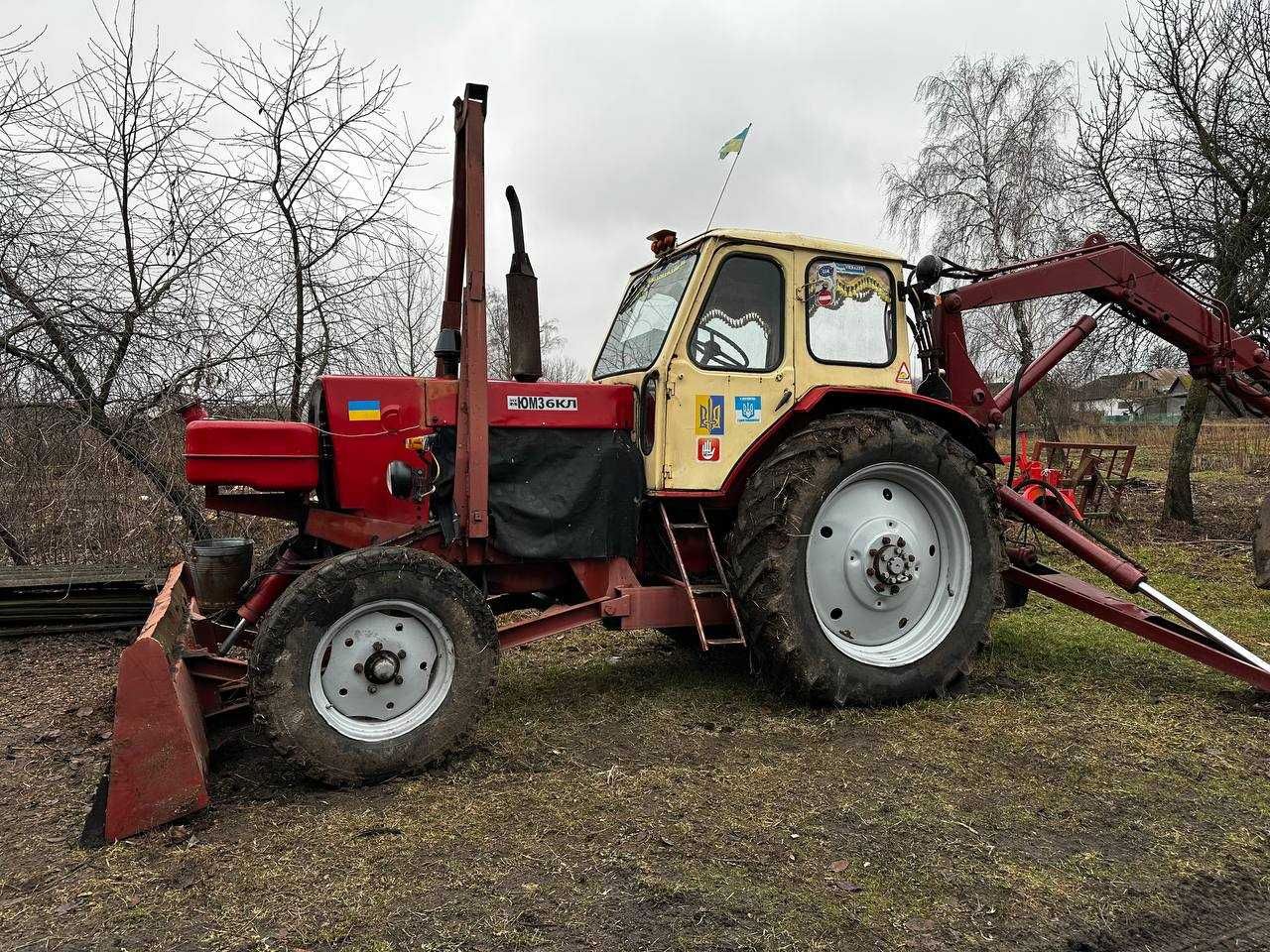 Грейферний погрузчик Т- 1.1 на базі ЮМЗ