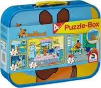 Schmidt Puzzle box Mysz puzzle w metalowej walizce