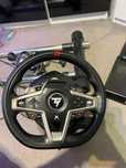 Kierownica  Thrustmaster+shifter+ stojak  cena do negocjacji