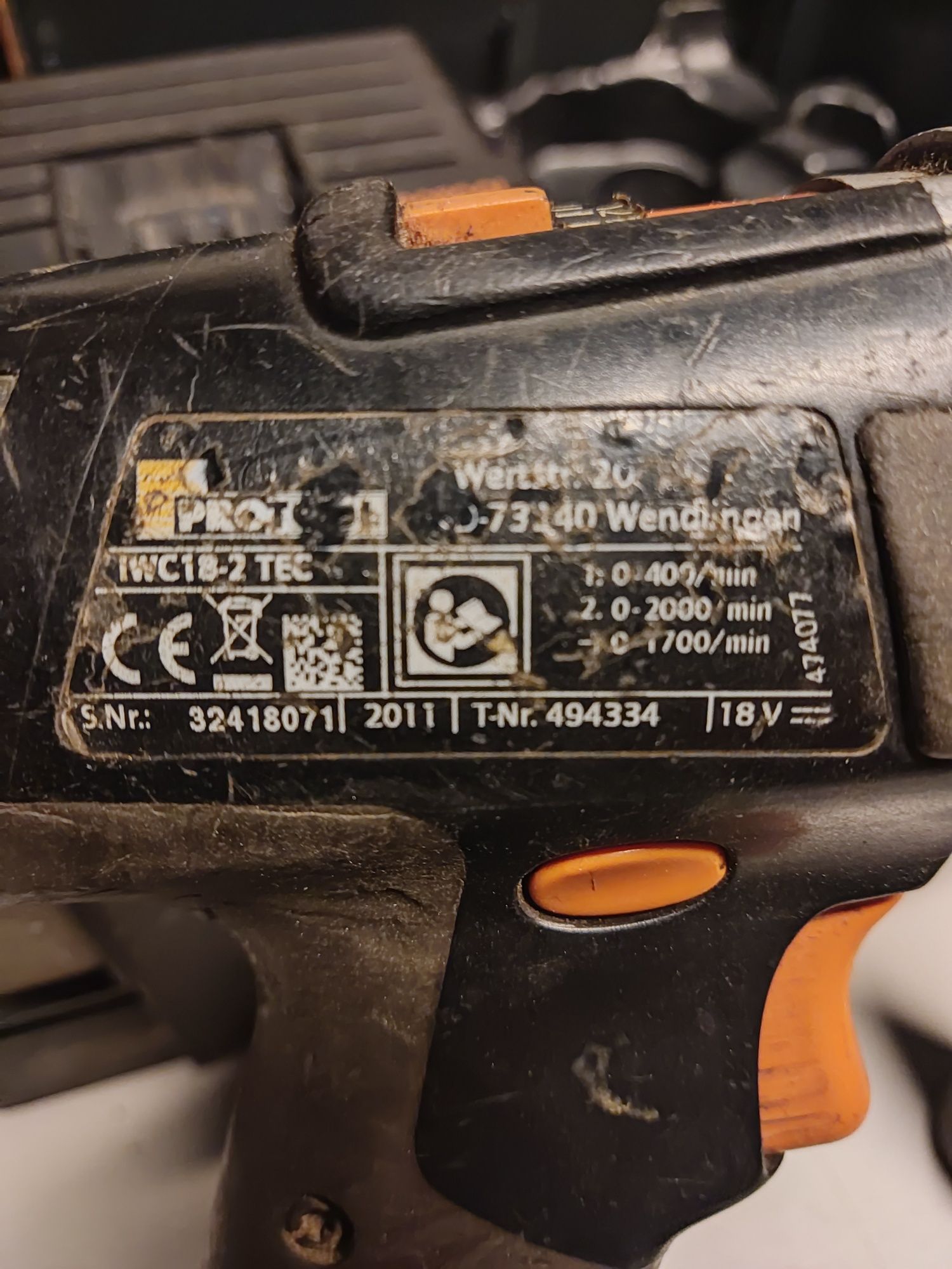 Protool ( obecnie Festool) IWC18-2TEC