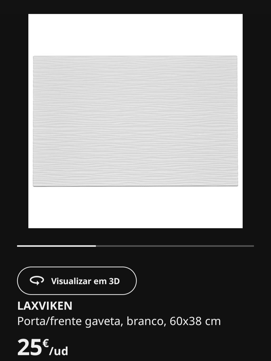 Porta 60X38 IKEA Laxviken