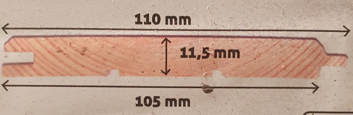 Buazeria sosnowa 3m klasa A 1 gatunek 4,5 zl za mb