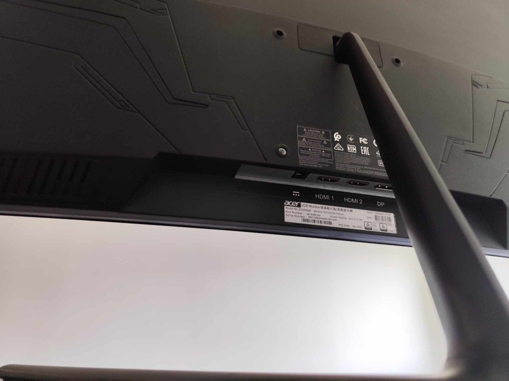 Monitor LCD 31,5" Acer ED320QR Philips