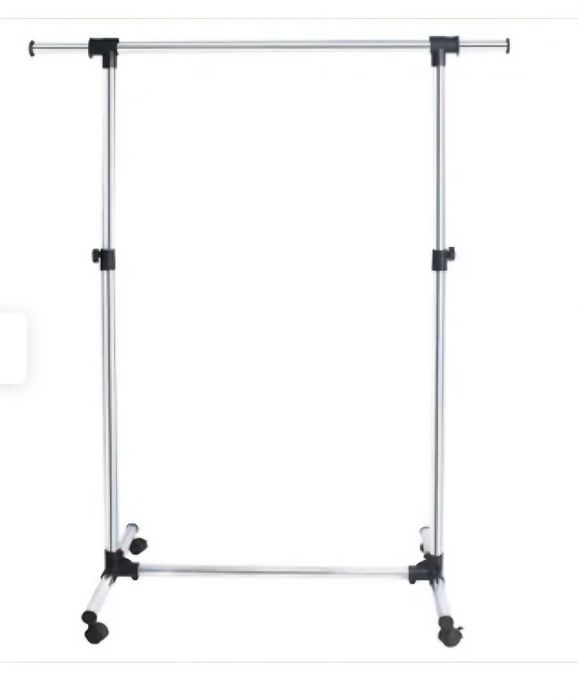 Cabideiro metal com rodas