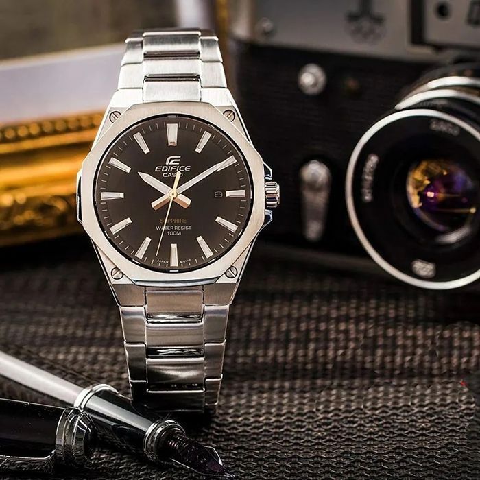 Годинник  Casio Edifice EFR-S108D Сапфир Оригінал Гарантія
