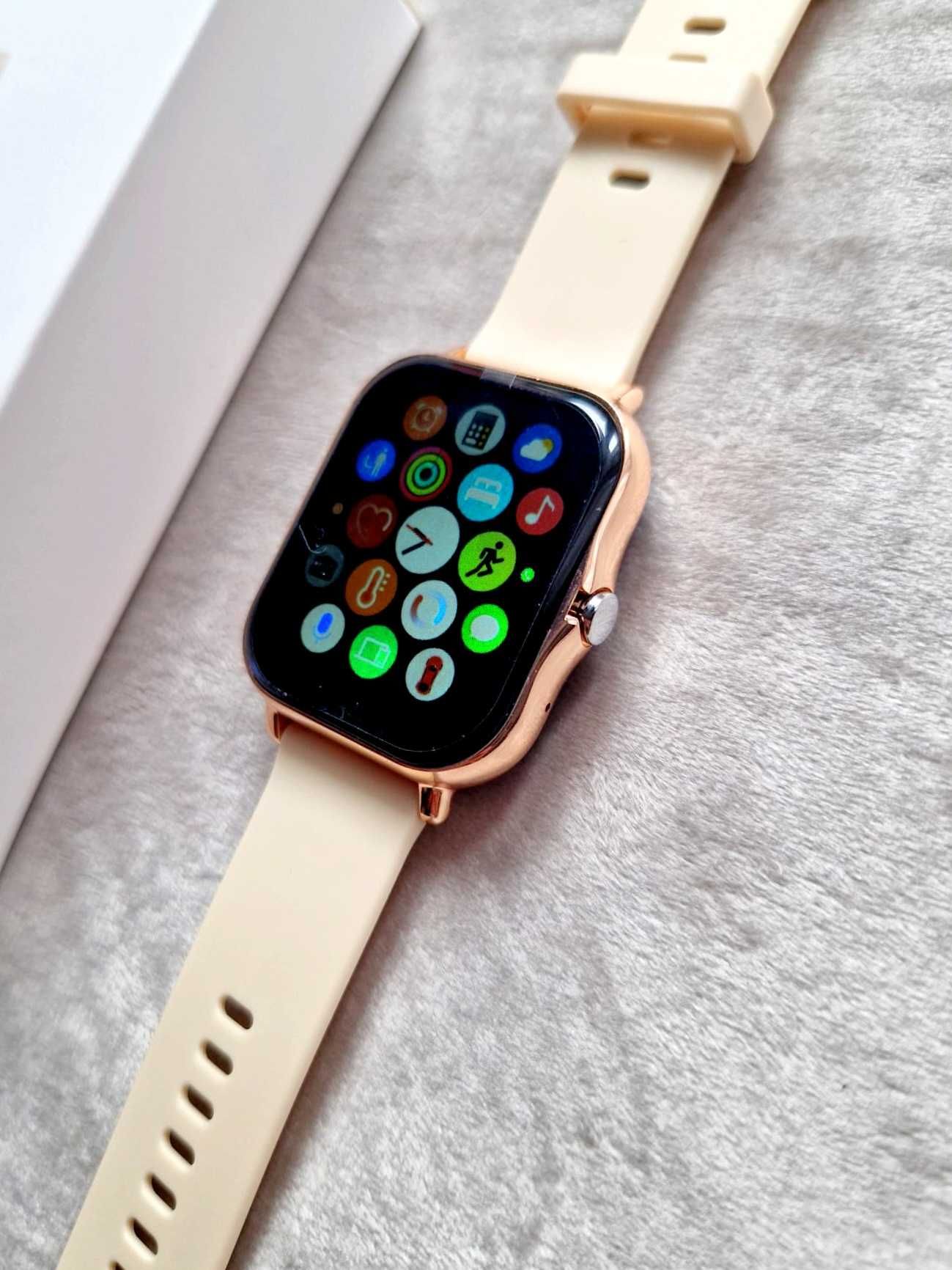Złoty smartwatch