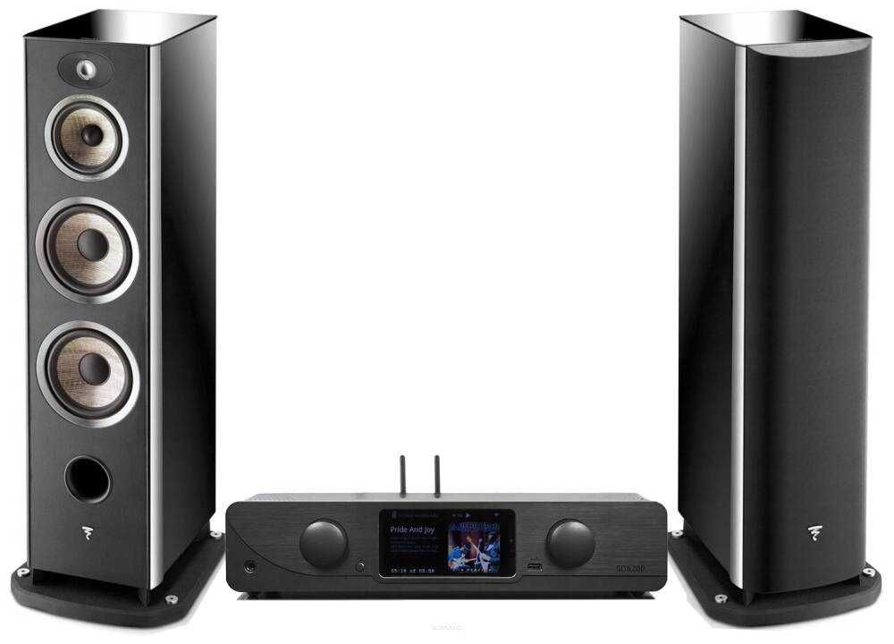 Rewelacyjny zestaw stereo Atoll SDA-200 + Pylon Jasper 23 mkII