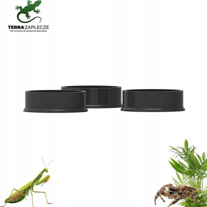 Mała Miska do Terrarium Miseczka dla Pająka Stojąca 3x1 TerraZaplecze