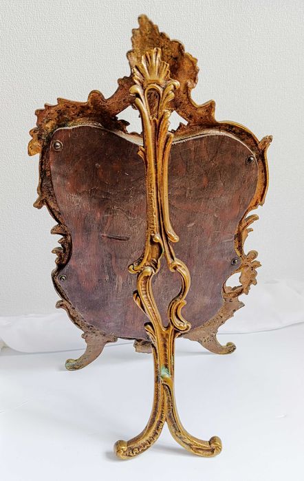 Espelho de Mesa em Latão