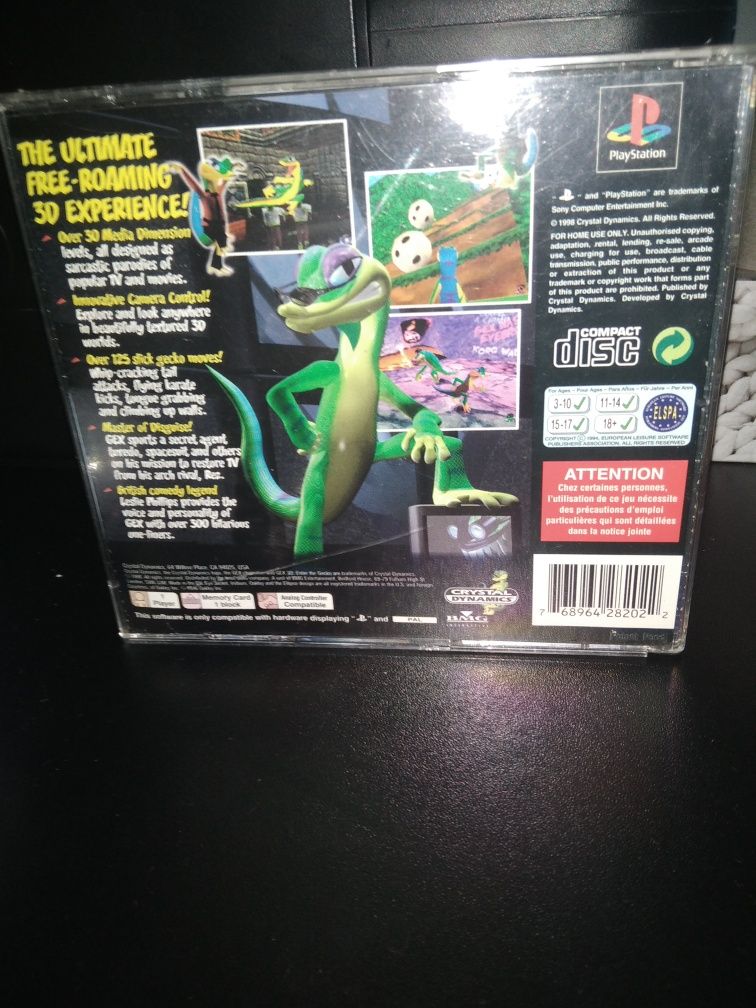 Gex 3D Enter the Gecko Psx Ps1