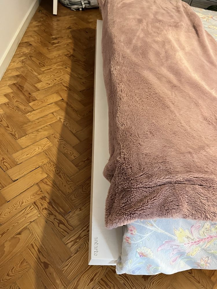 Cama Antarte lacada + colchao + estrado