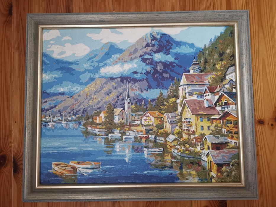 Obraz Austria na płótnie w ramie