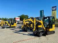 Minikoparka wynajem wypożyczalnia serwis sprzedaż dealer CAT JCB