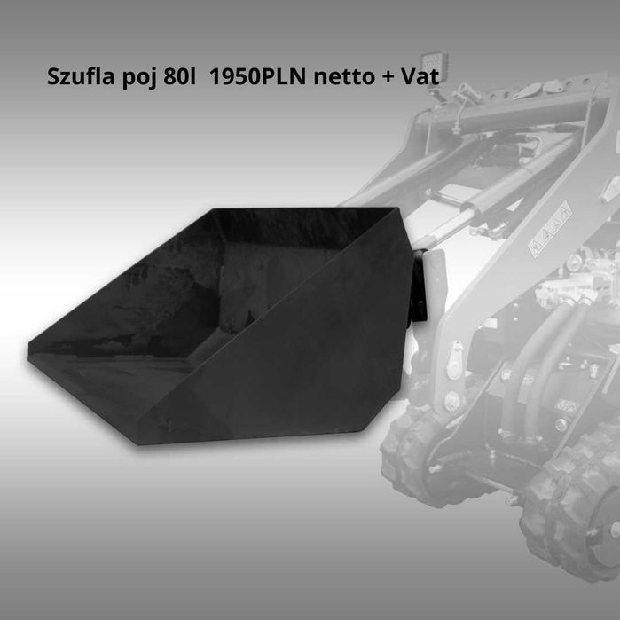 GRATIS PŁUG DO SNIEGU Ładowarka Skid Steer Kompaktowa Jansen KL-200