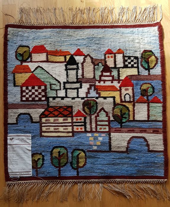 Kilim Domy opolskie Piotr Grabowski Cepelia Opolska PRL