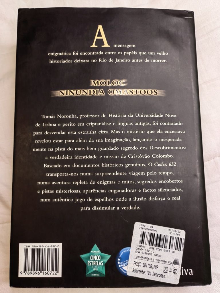 Livro codex 632 (José Rodrigues dos Santos)