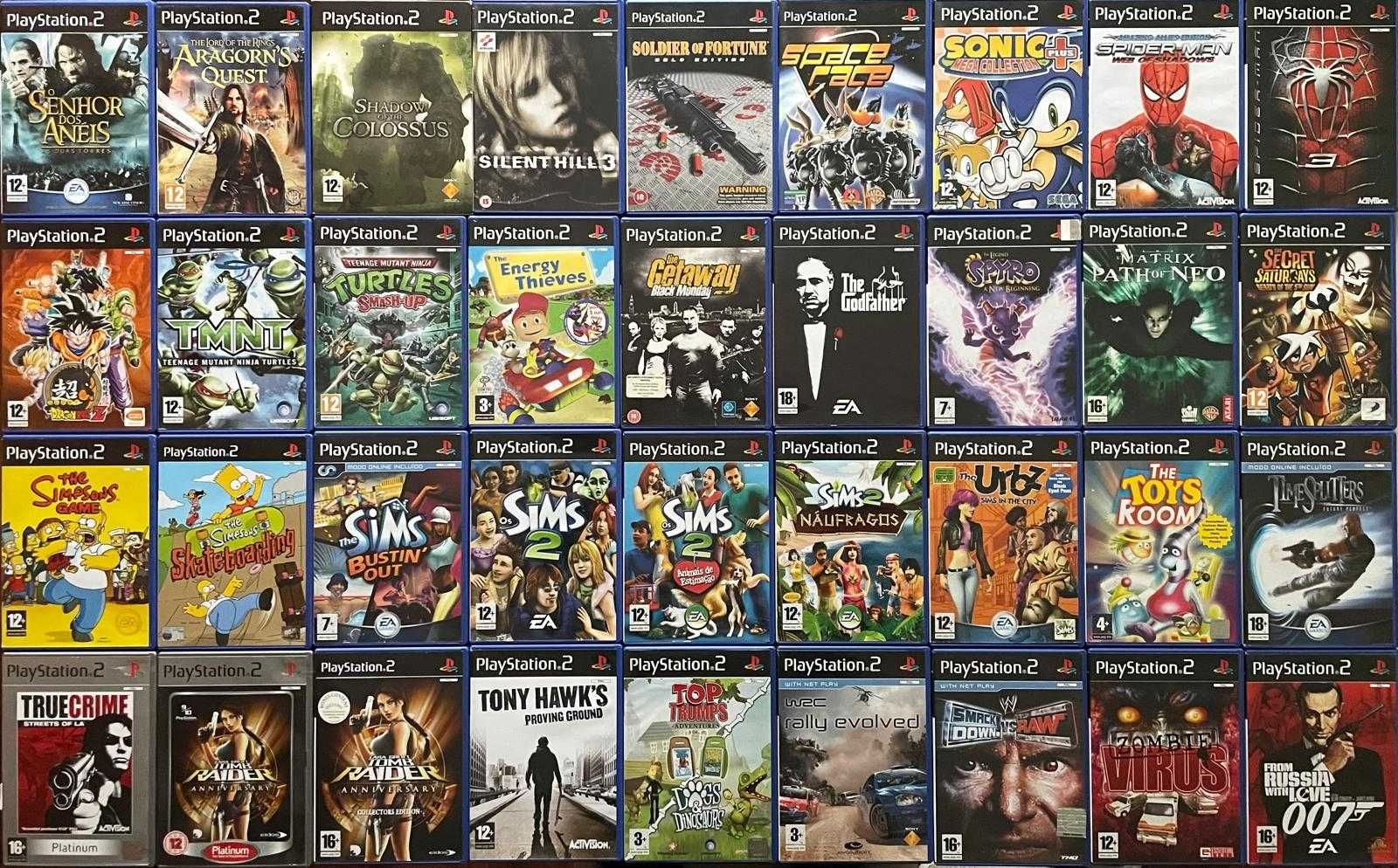 Jogos PLAYSTATION 2 / PS2 || COMPLETOS || (a vulso) - DESDE 3€