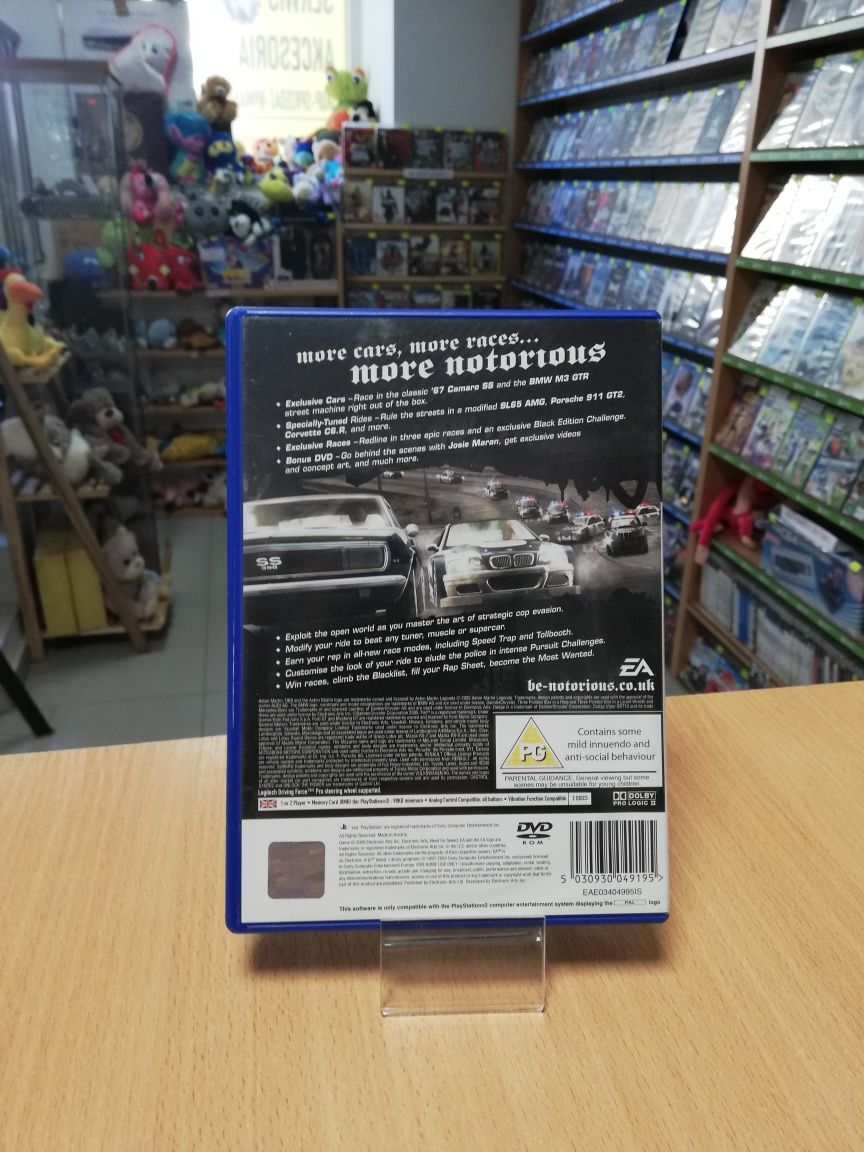 PS2 Need for Speed Most Wanted PL PlayStation 2