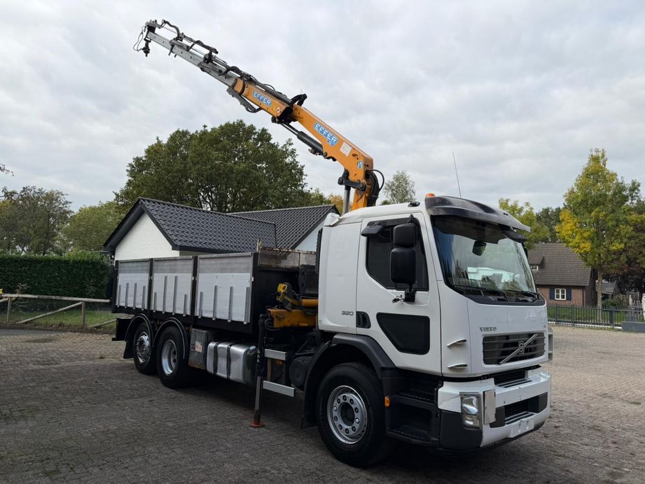 VOLVO FE320 C/GRUA RADIOCOMANDO COMO NOVO SÓ 185.000km #OPORTUNIDADE#