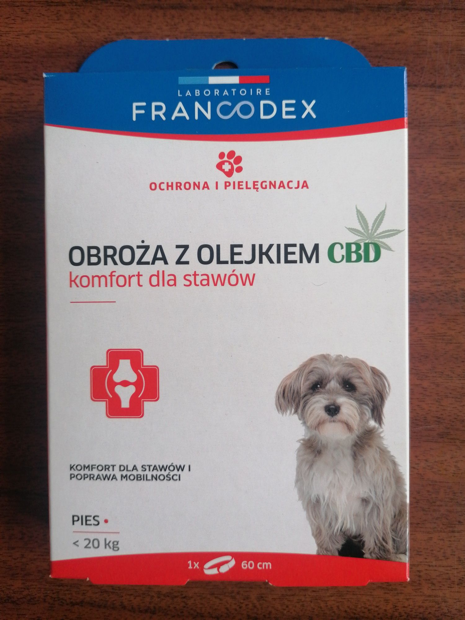 Obroża z CBD Francodex dla psów poniżej 20 kg