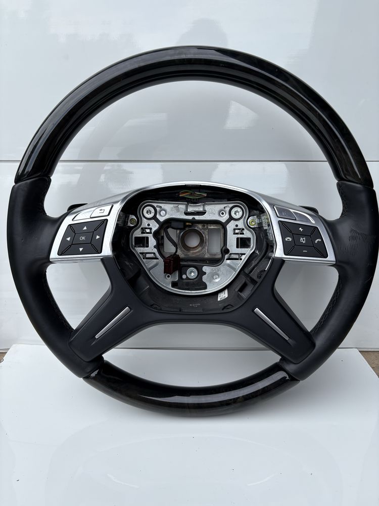 Kierownica Mercedes ML 166 Drewno