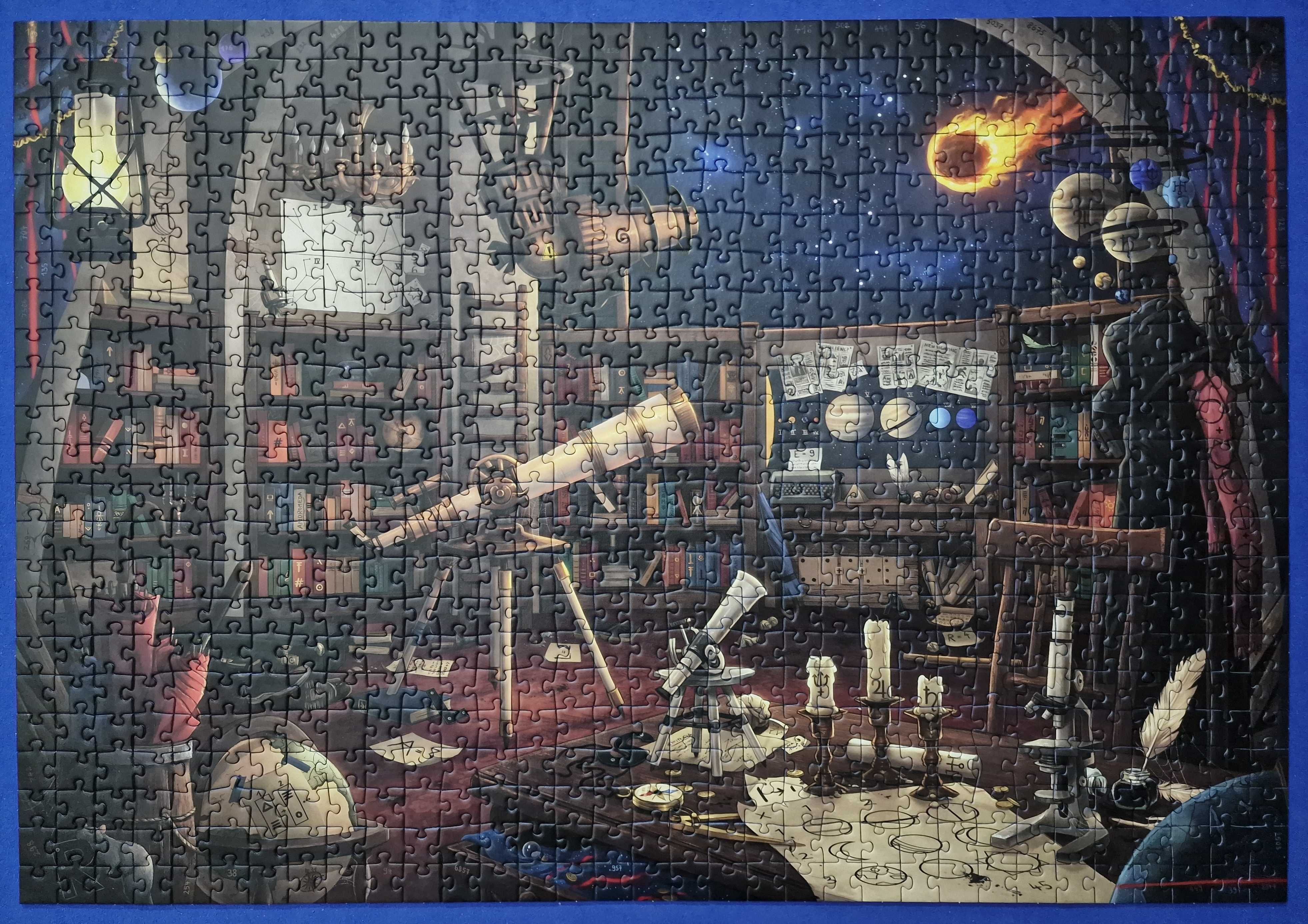 Puzzle Ravensburger 759 - Obserwatorium astronomiczne