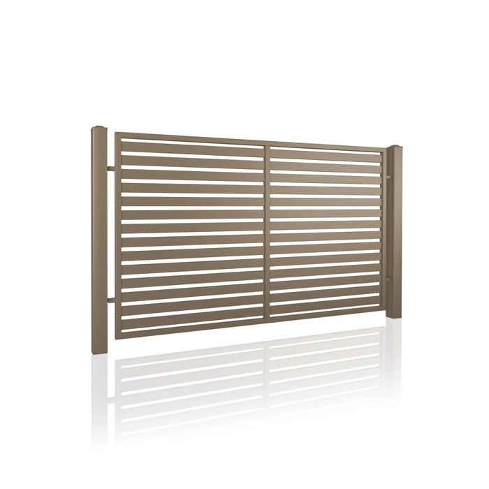 Przęsło ogrodzeniowe WIŚNIOWSKI  z dwoma słupkami na stopie