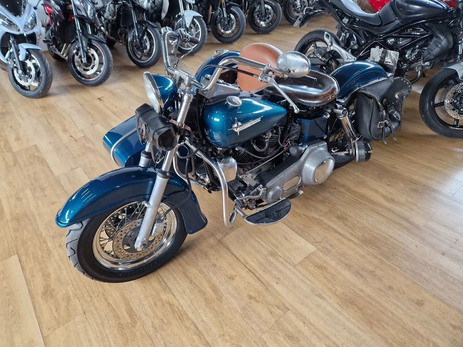 Harley-Davidson Electra Glide 1200 FL Shovelhead 1971 z wózkiem bocznym L4e H-D