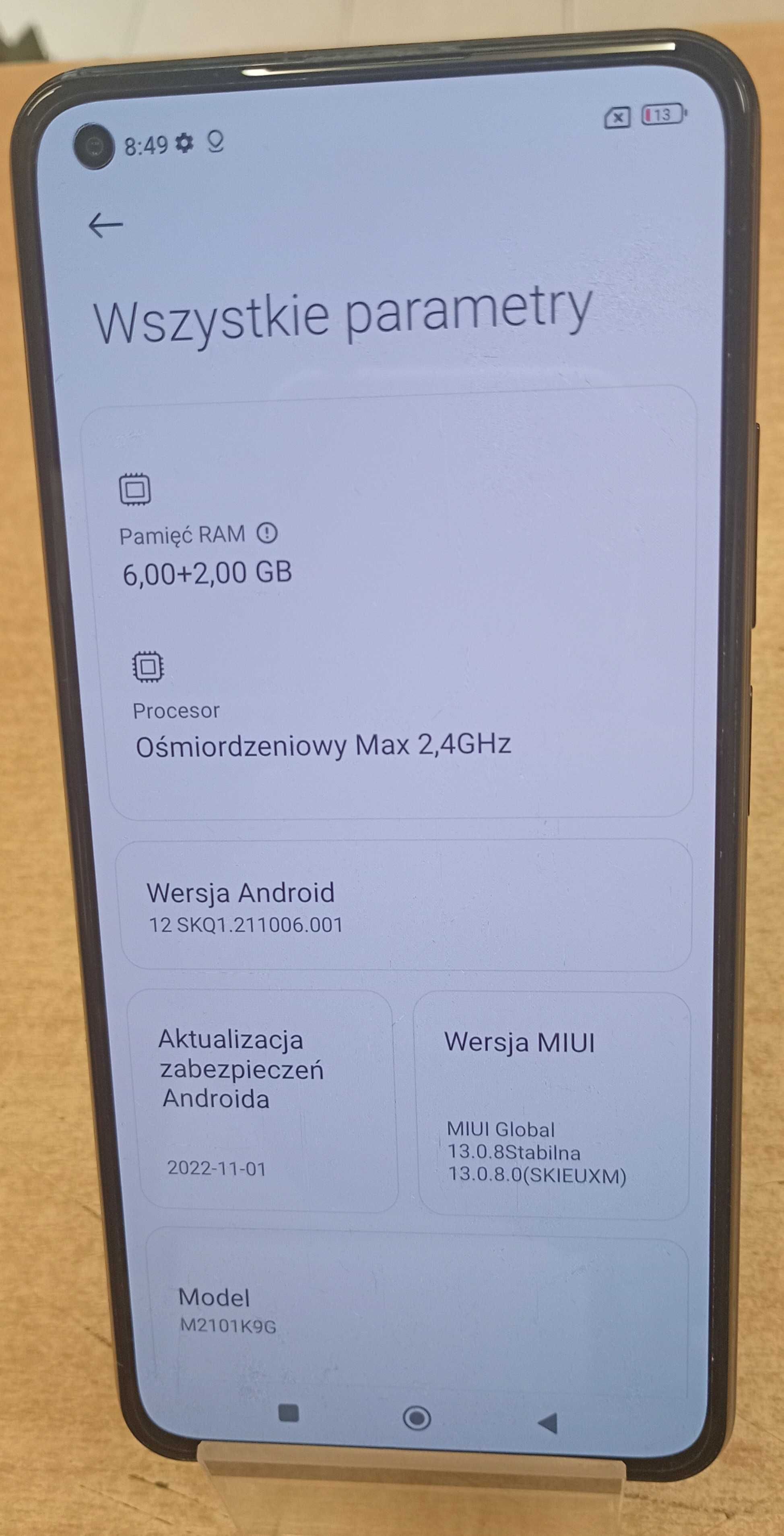 XIAOMI MI 11 lite 5G Komis MADEJ Dębica