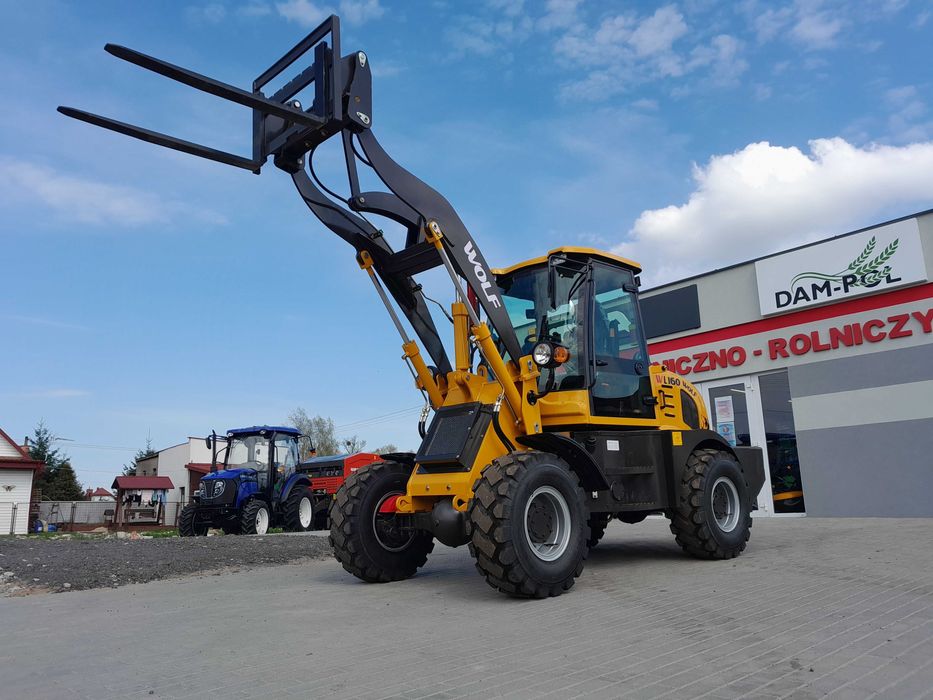 Ładowarka przegubowa WOLF WL160 z KLIMĄ i Udźwig 1600 I NOWA