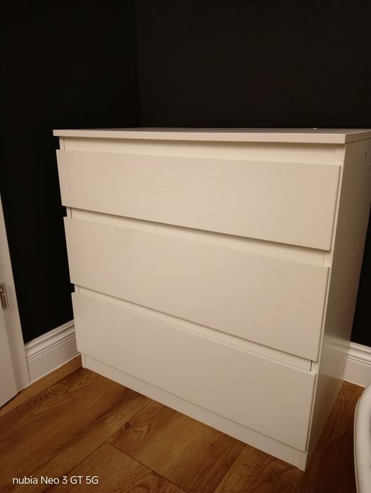 Komoda IKEA Malm Biała