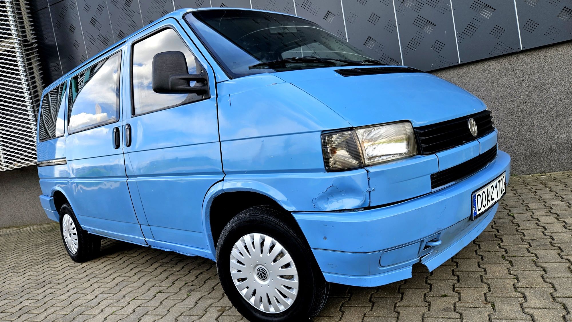 VW TRANSPORTER T4 1.9D 60KM !! BEZ RDZY !! 9 Osobowy ,Gotowy do Pracy