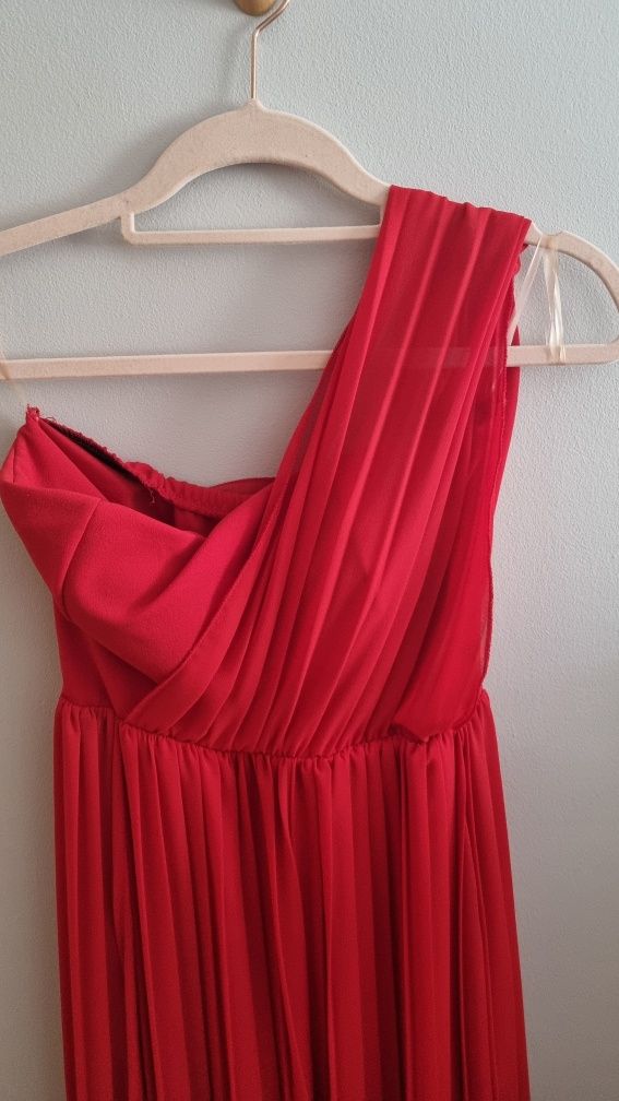 Vestido de cerimônia vermelho