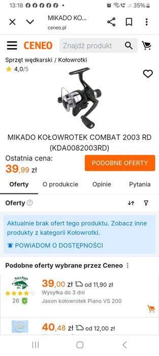 MIKADO kołowrotek COMBAT 2003 RD