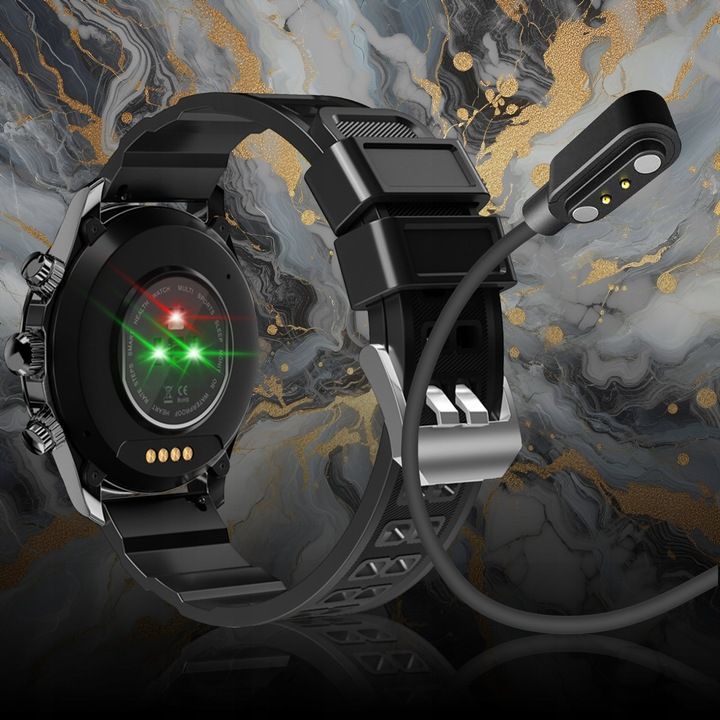 Smartwatch Zegarek Menu Męski Rozmowy Polskie Sport Amoled Smart Watch
