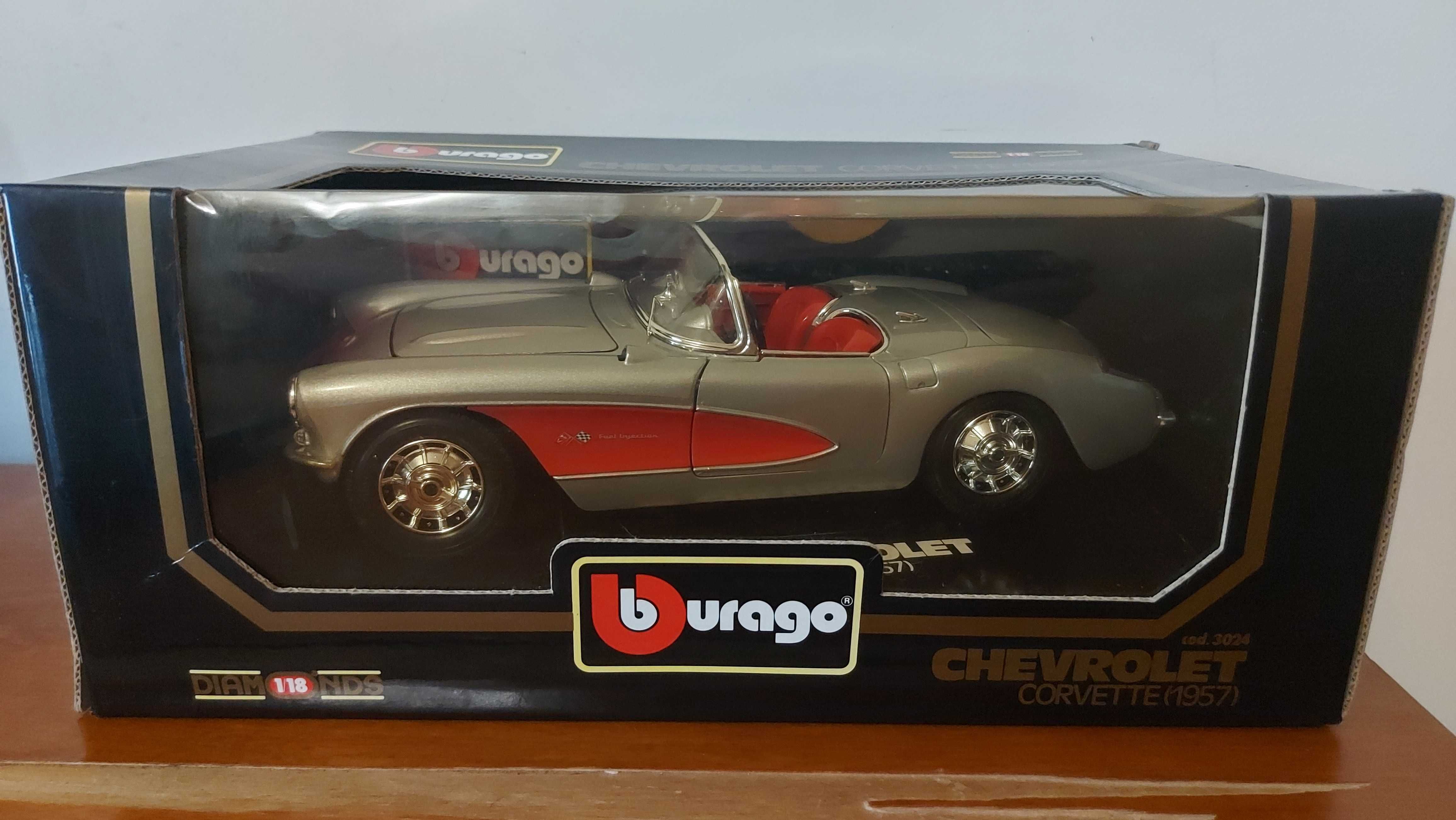 Bburago Diamonds 1/18 Chhevrolet Corvette (1957) cod. 3024