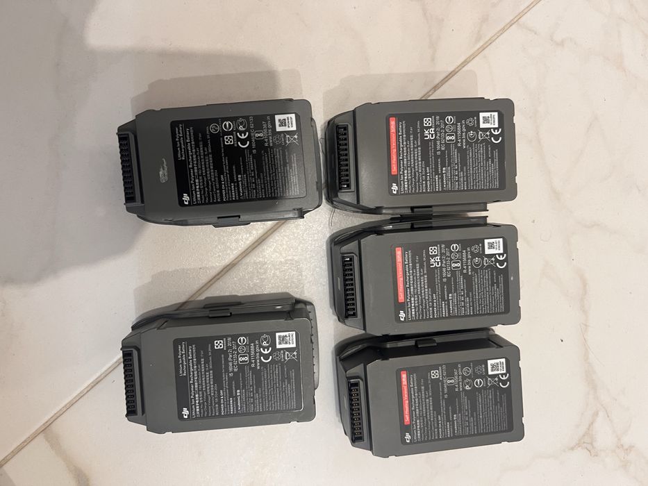 Оригінальні акумулятори DJI Mavic 2 (3 нові + 2 б/в)