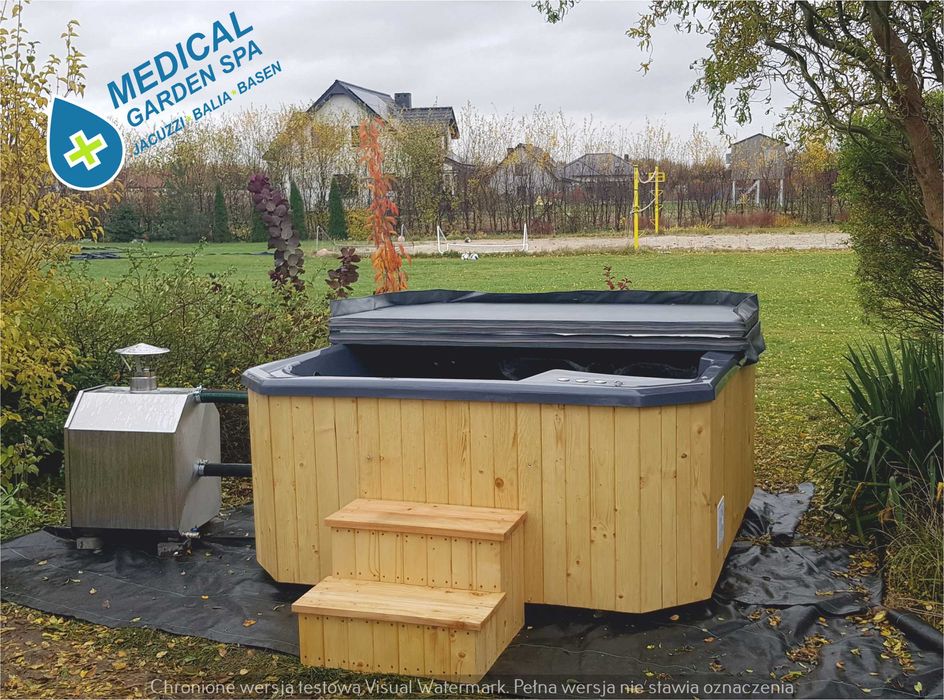 OD PRODUCENTA idealne do małego ogrodu jacuzzi balia basen 2m x 2m