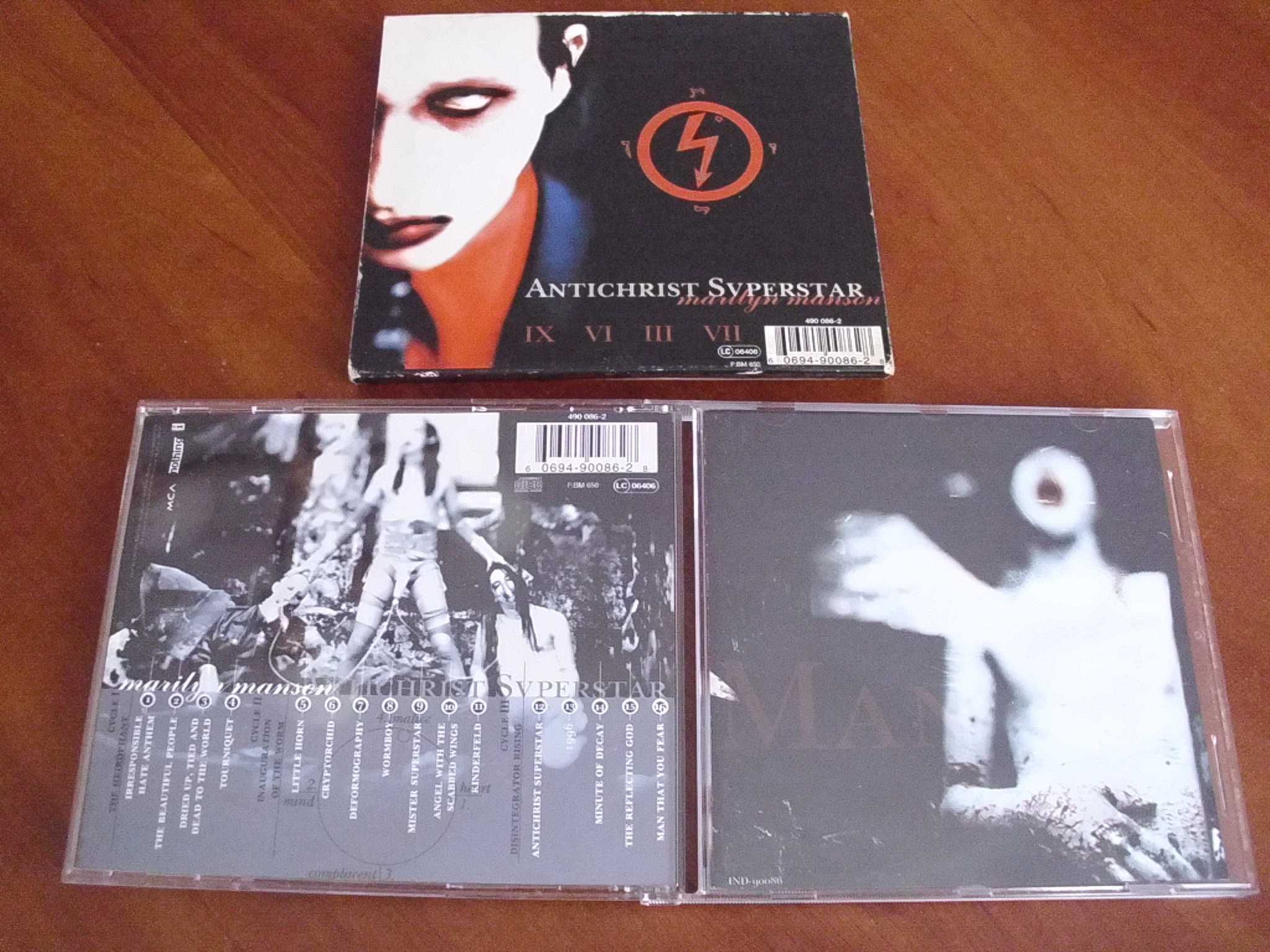 CD Marilyn Manson - Antichrist  superstar - 1996r.